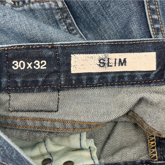 GAP 1969 Distressed Slim Straight Leg Jeans Size 30 x 32 Men’s - Picture 4 of 5